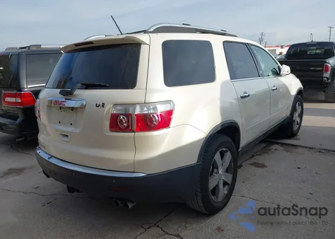 2009 GMC Acadia Slt-2 z USA, uszkodzony, nr VIN 1GKER33D79J110504